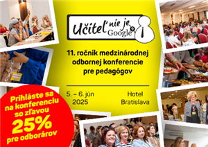 Odborový zväz školstva je partnerom najväčšej učiteľskej konferencie